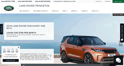 Desktop Screenshot of princetonlandrover.com